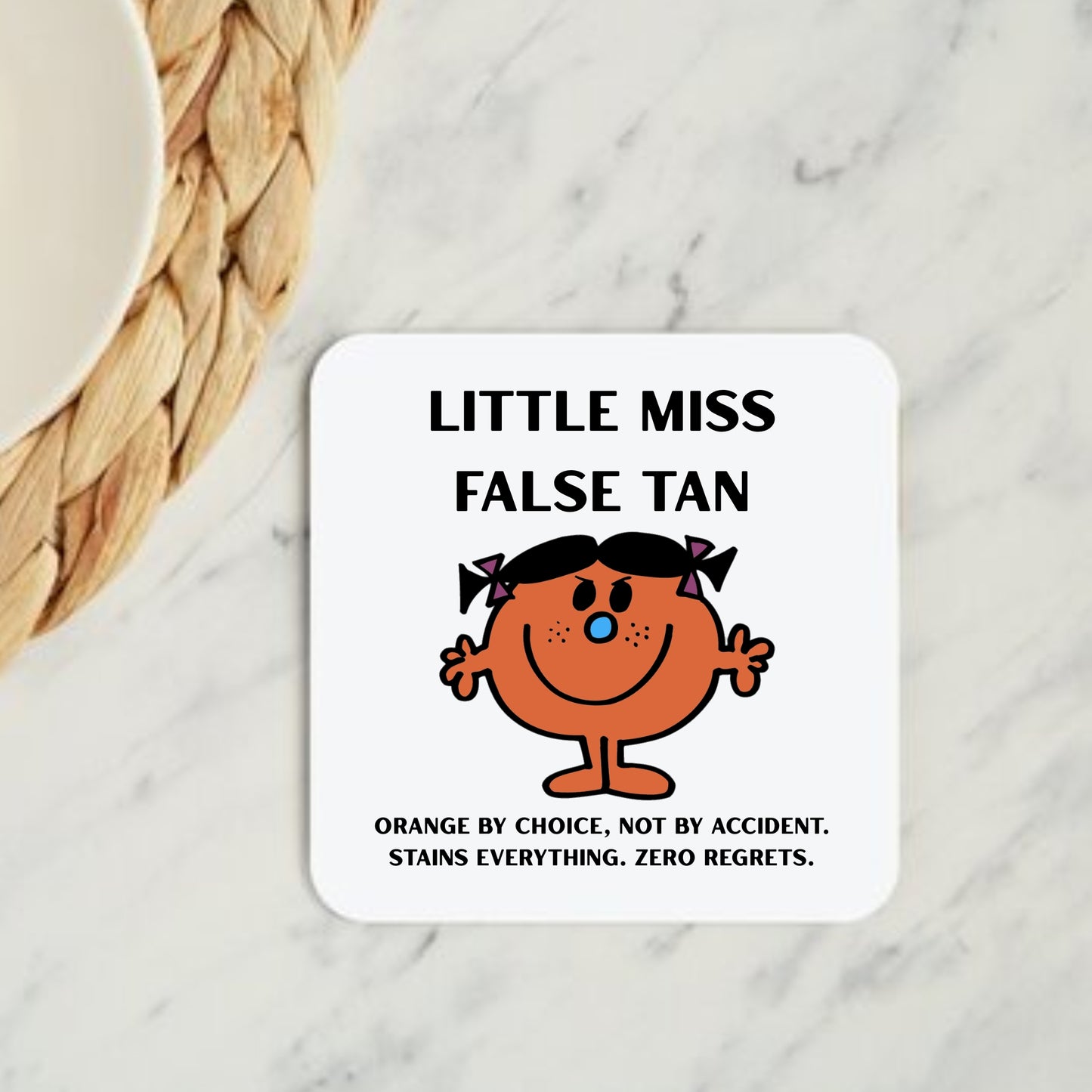 Little Miss False Tan Coaster