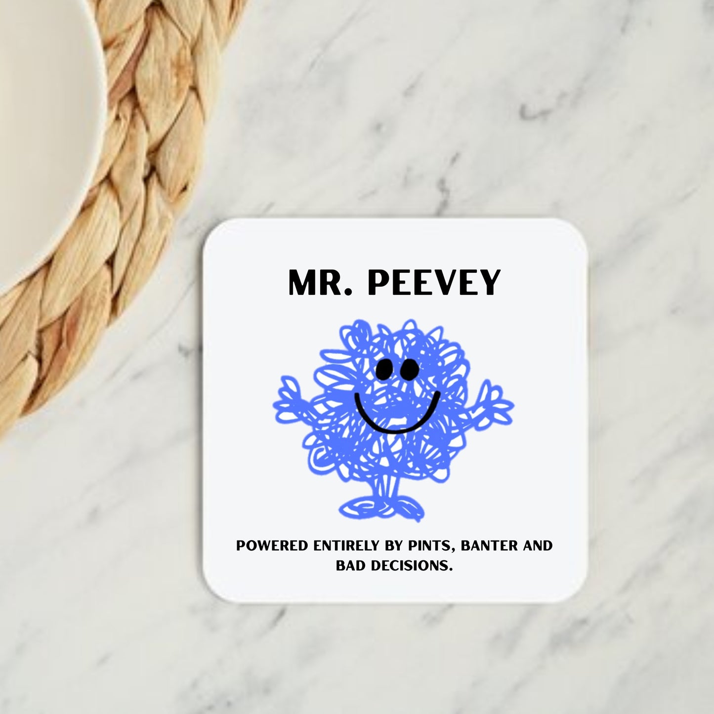 Mr Peevey Coaster