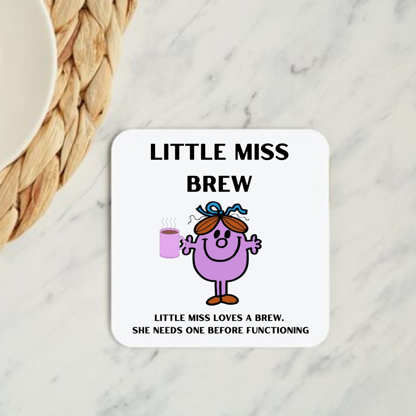 Little Miss Brew Coaster