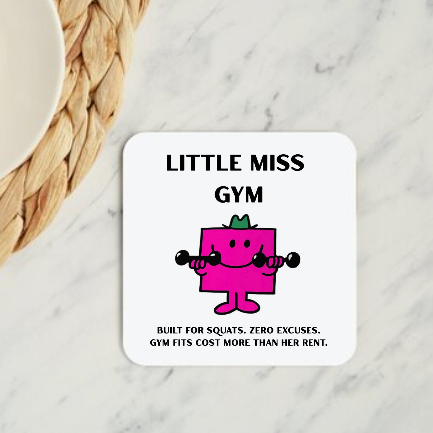 Little Miss Gym Coaster