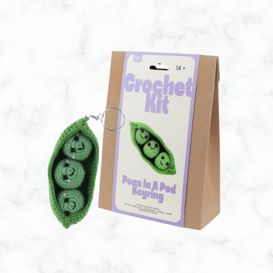 Crochet Kit Peas in a Pod