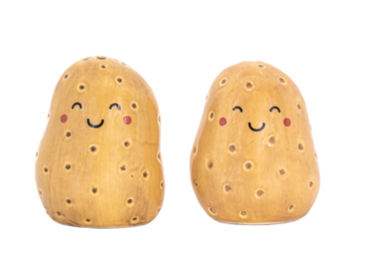 Potato Salt & Pepper Shakers